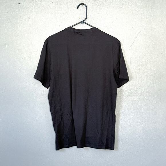 Everlane The Organic Cotton V Neck Tee Mens Medium Navy Blue Minimalist NEW - Picture 3 of 8